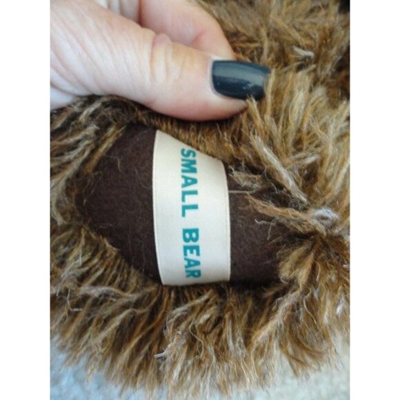 Vintage Handmade Brown "SMALL BEAR" By Sonia Small One Of A Kind Jointed 13″ - Picture 3 of 7
